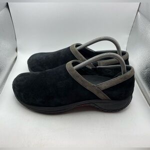 Merrell Encore Adam’s black suede moccasins size 8.5